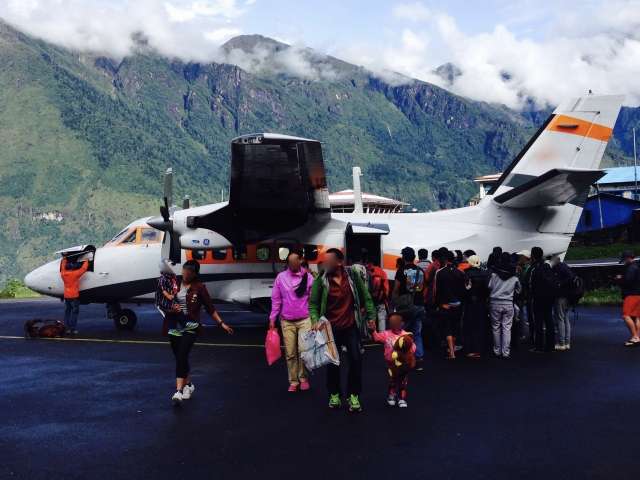 ネパールの世界一危険なルクラ空港