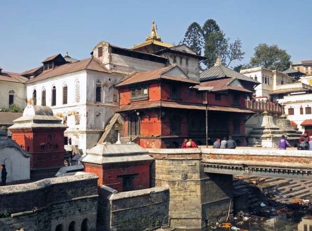 【ネパール世界遺産】カトマンズ盆地　パシュパティナート寺院