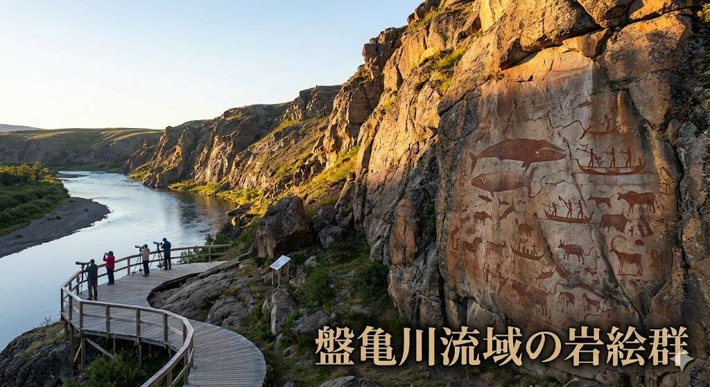 【韓国の世界遺産】盤亀川流域の岩絵群