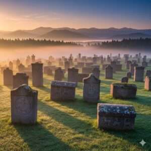 ボスニア・ヘルツェゴビナ・クロアチア・モンテネグロ・セルビア　中世墓碑ステチュツィの残る墓所群