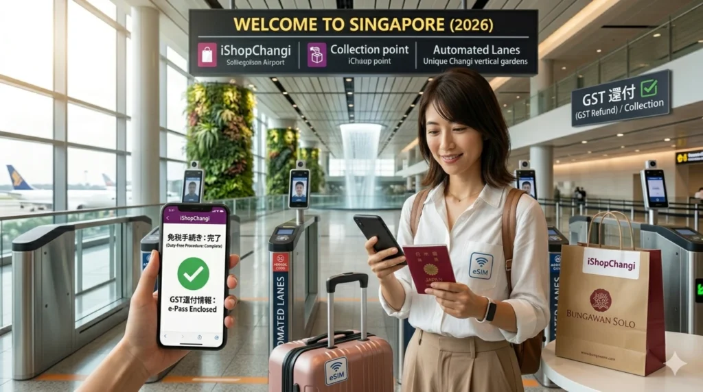 シンガポールの免税手続き