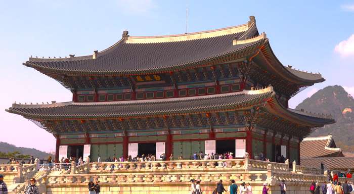 韓国 景福宮 勤政殿