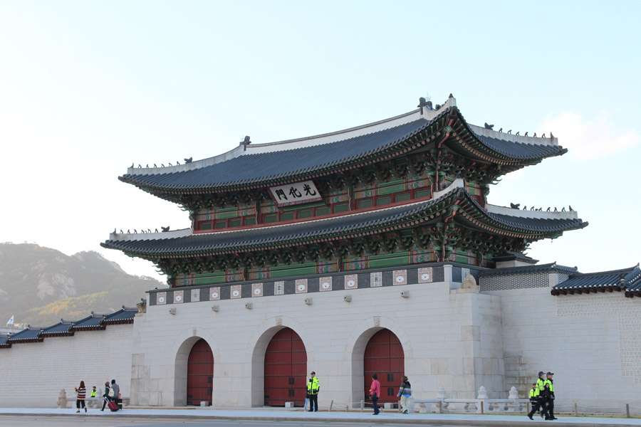 韓国 景福宮 光化門