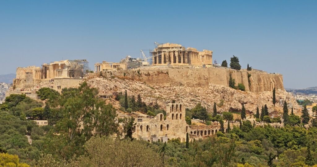ギリシャ・アテネのアクロポリス