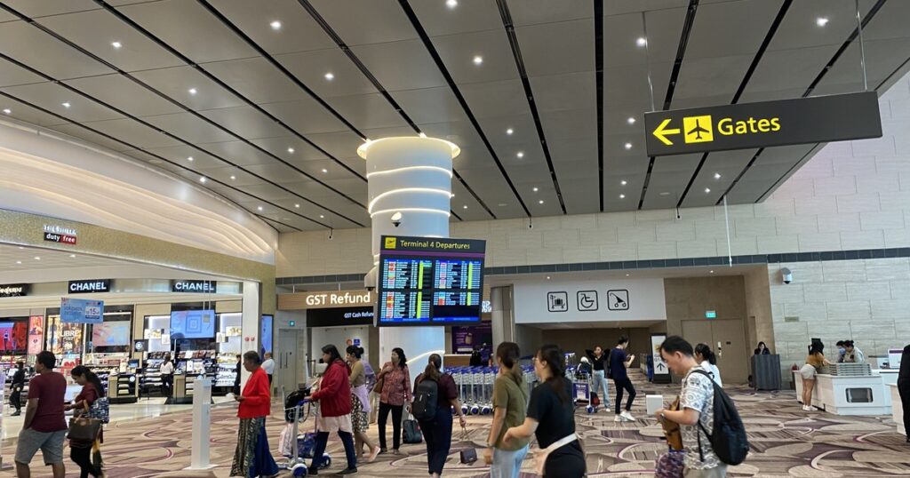 チャンギ空港の旅客ターミナル