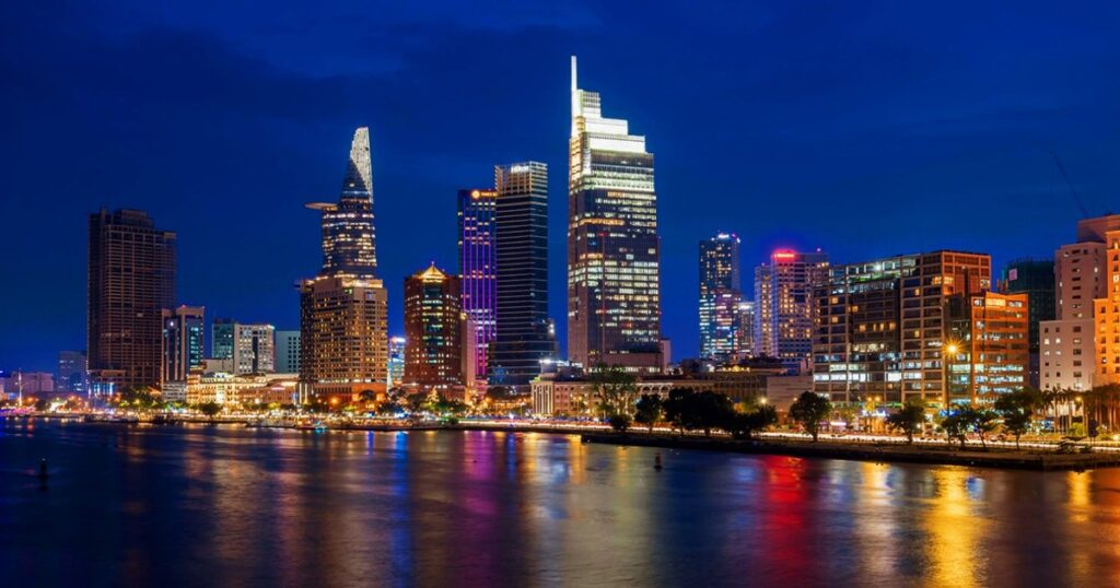 ホーチミン夜景