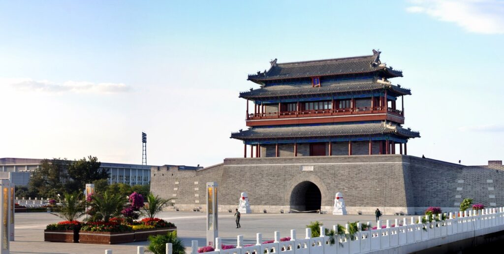 中軸線の南端・永定門